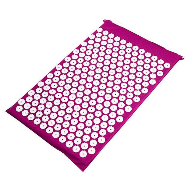 Yoga Mat with Needle Back Massager