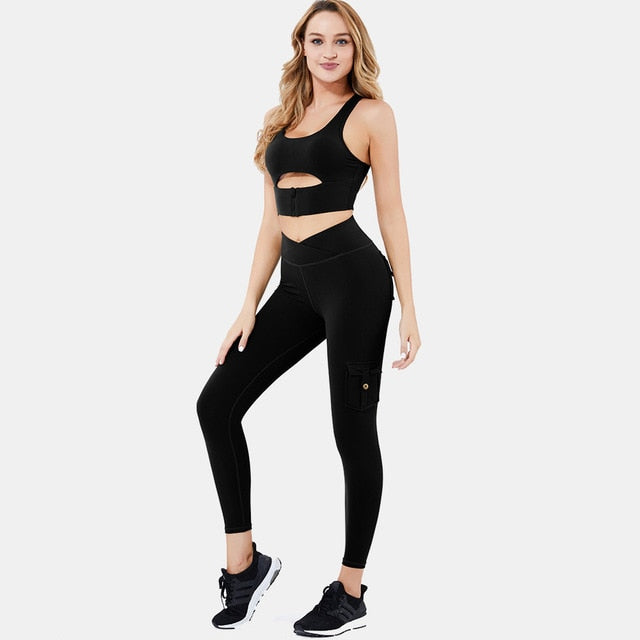Fitness Women Yoga Set