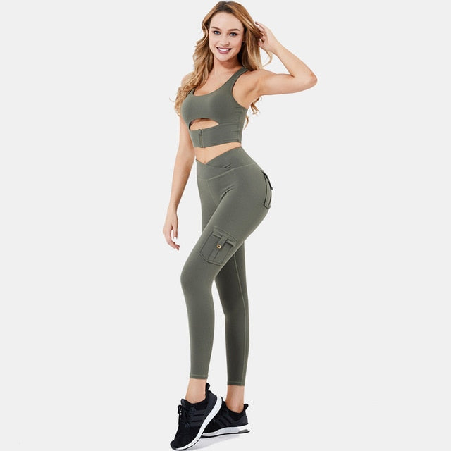 Fitness Women Yoga Set