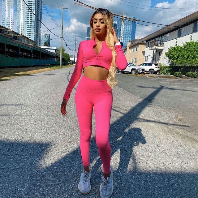 Women Long Sleeve Tracksuit