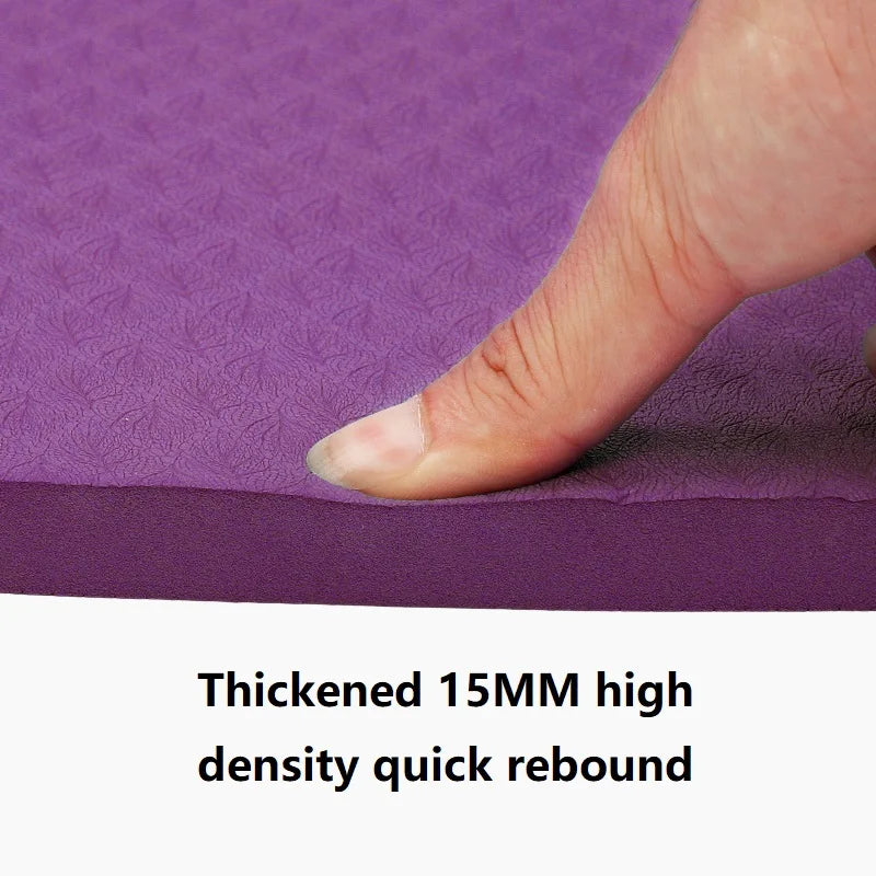 2PCS Thick Exercise Mat Yoga
