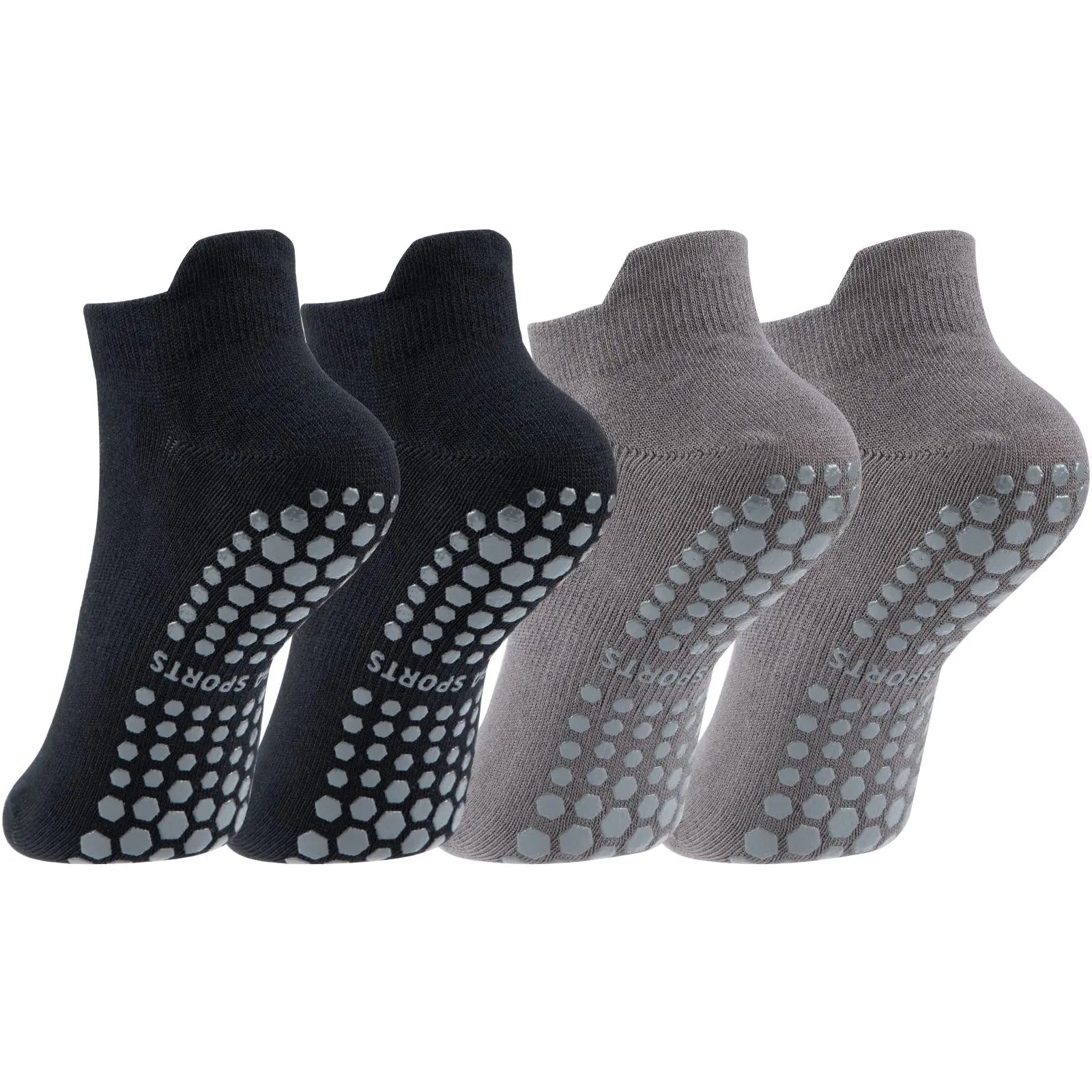 2 Pairs Pilates Yoga Ankle Socks