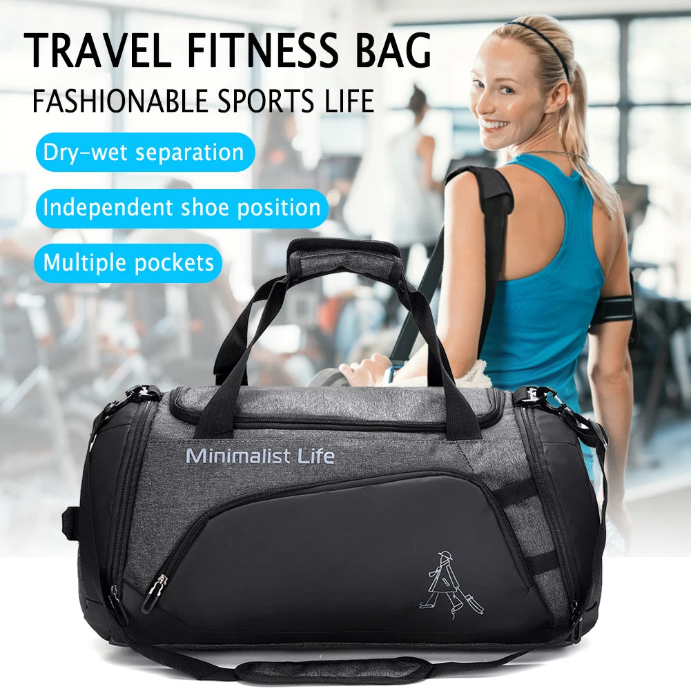 Waterproof Nylon Gym Bags