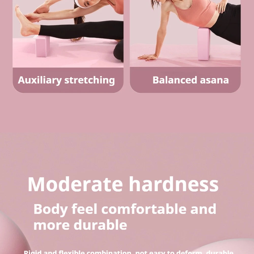 4PCS Yoga Blocks Bolster Pillow