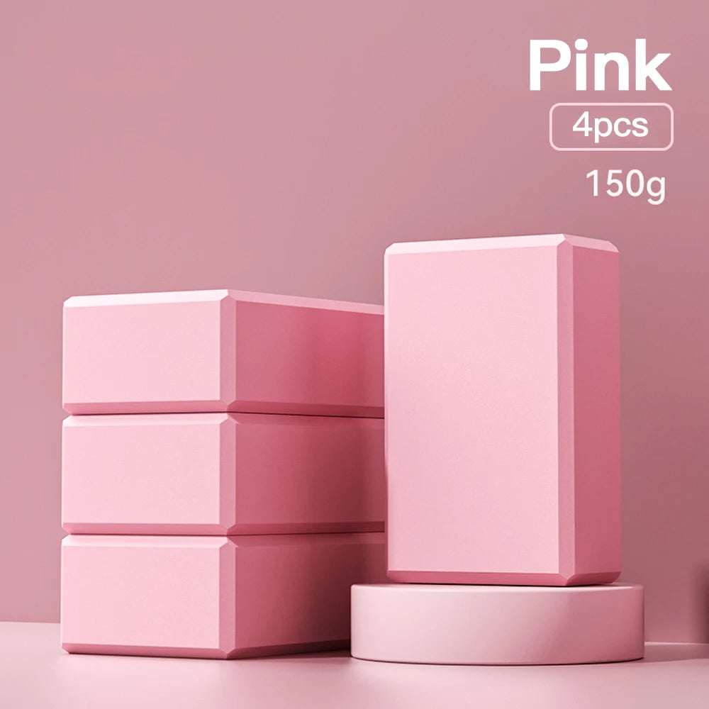 4PCS Yoga Blocks Bolster Pillow