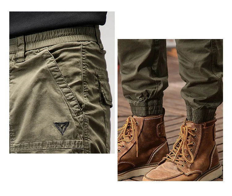 Spring Joggers Cargo Pants Men