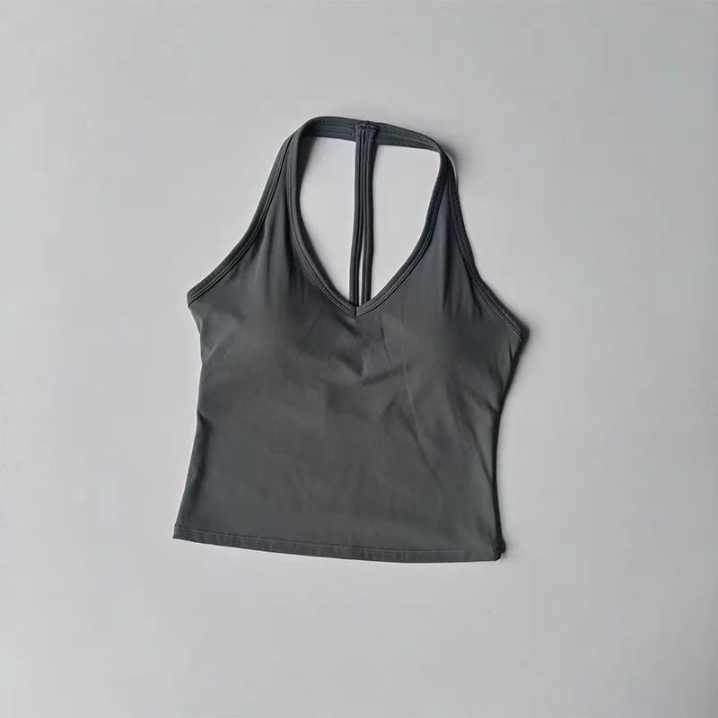 Sexy V-Neck Fitness Bra