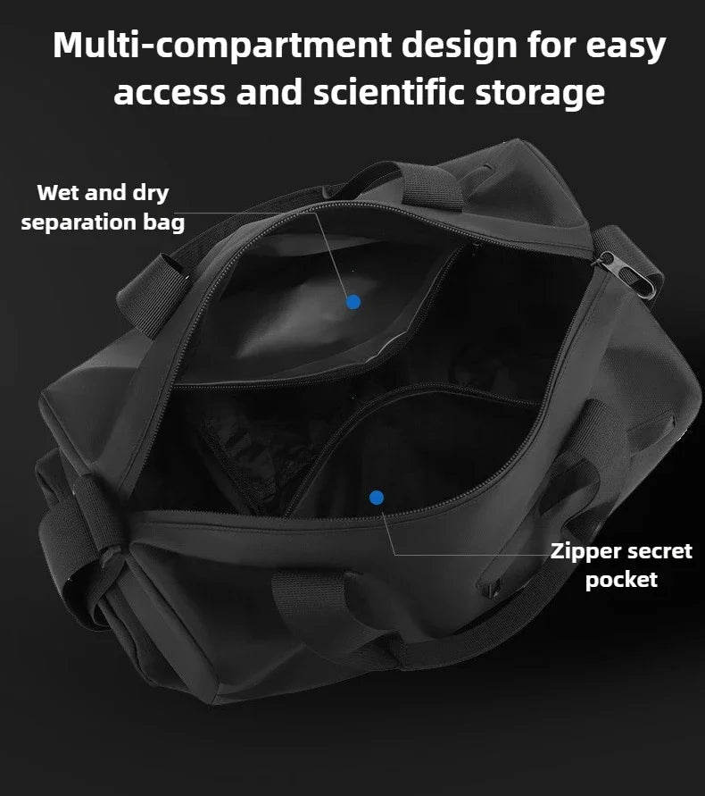 Travel Gym Bags Dry Wet