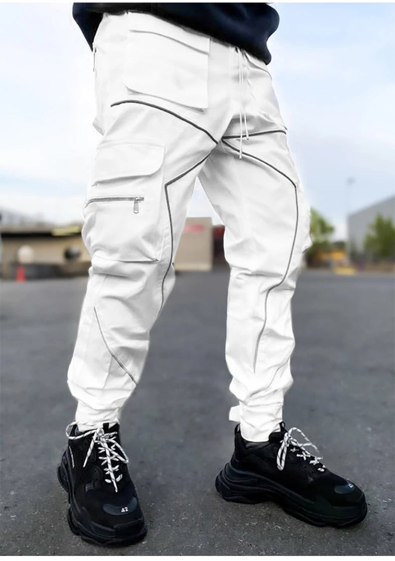 Men's Reflective Cargo Pants