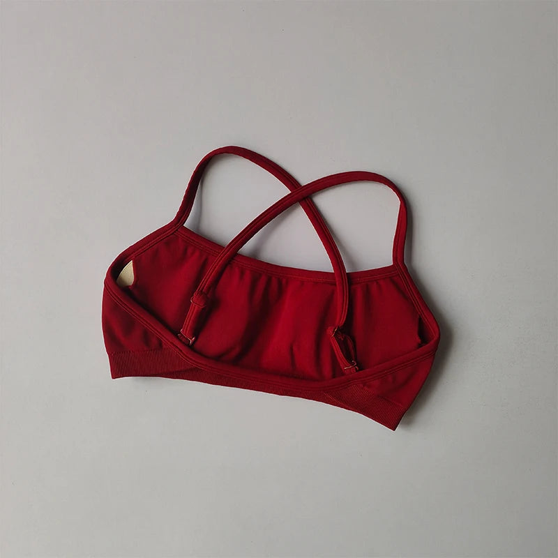 Gathering Shock-proof Back Seamless Bras