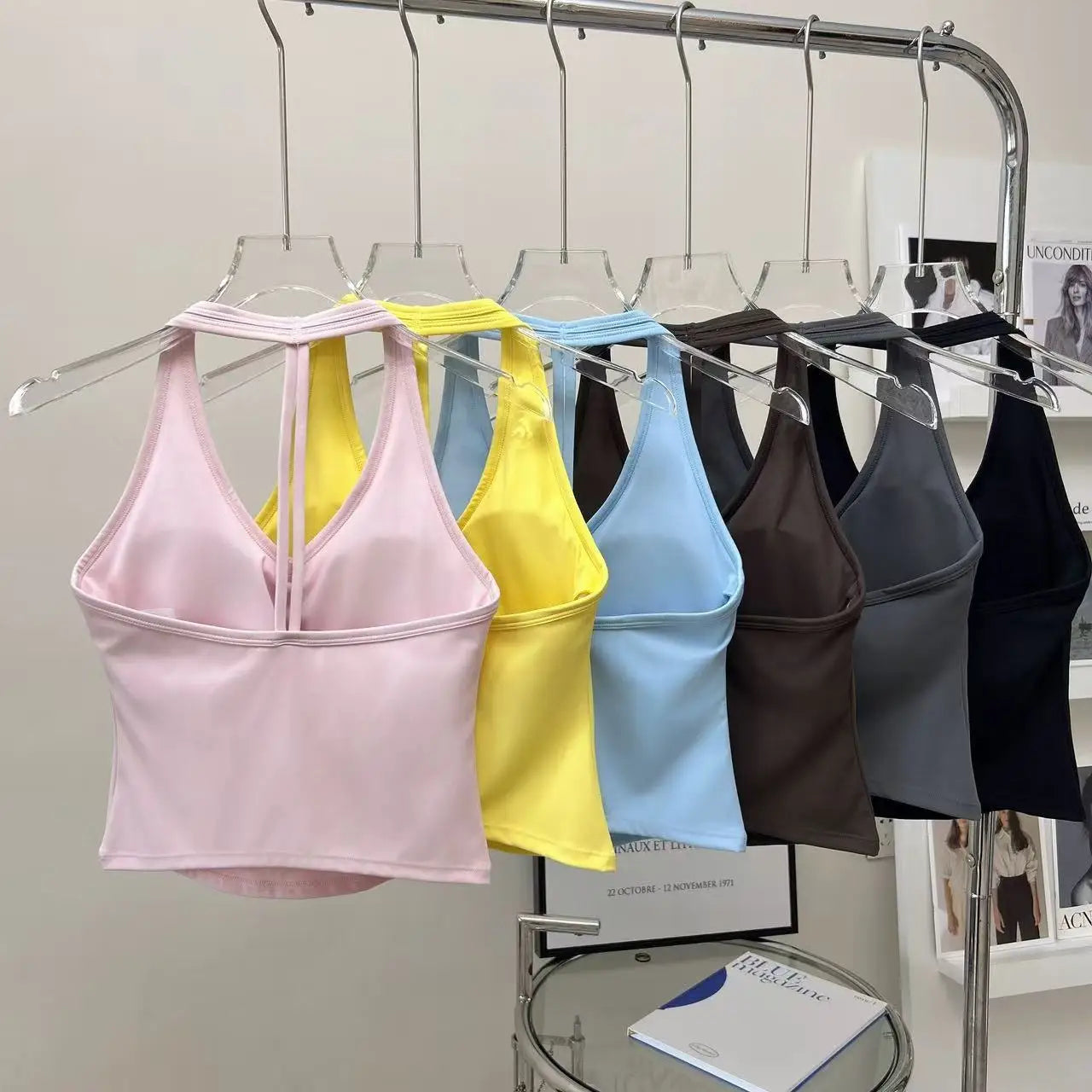 Sexy V-Neck Fitness Bra