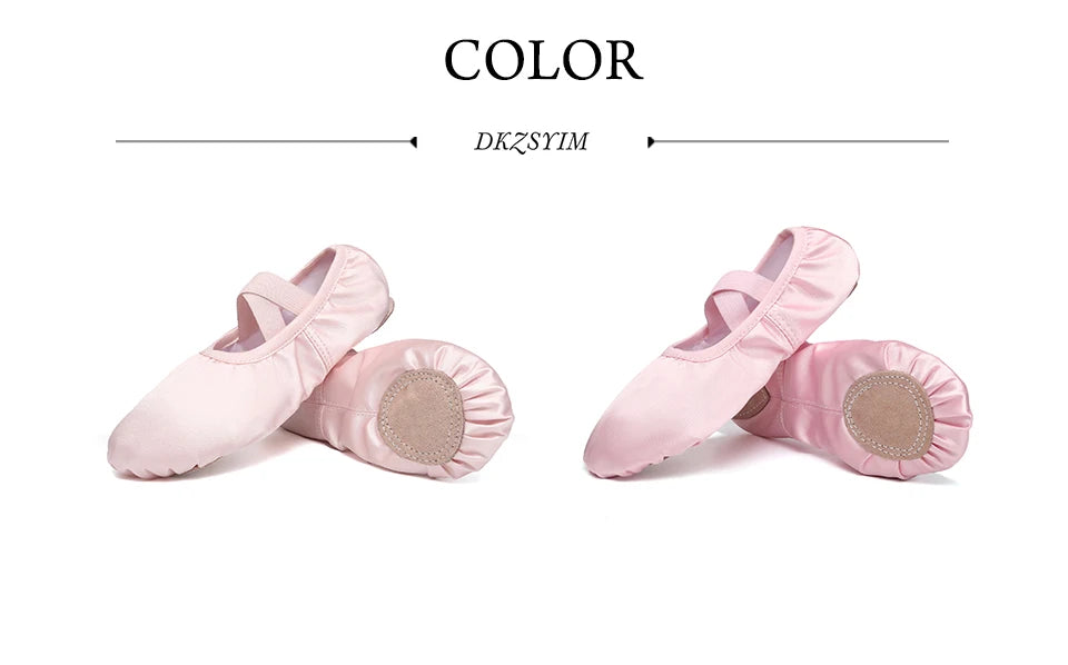 Women/Girls' Ballet Shoes Elastic