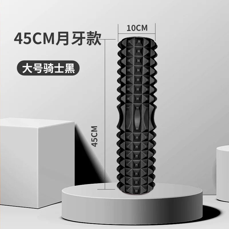 Yoga foam roller muscle massage