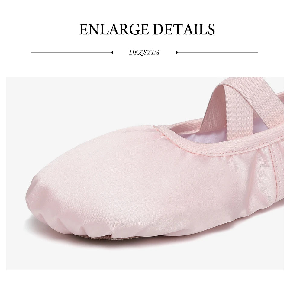 Women/Girls' Ballet Shoes Elastic