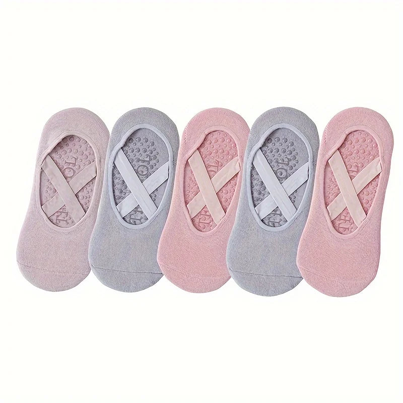 1/2/3/4/5 double anti-slip yoga socks