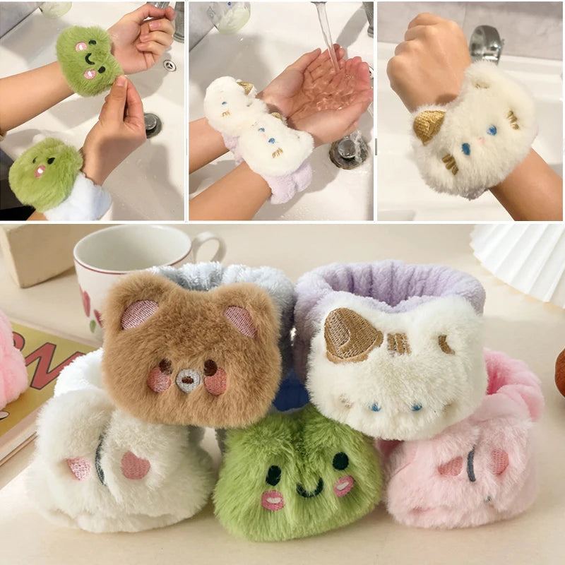 Reusable Cartoon Spa Washband