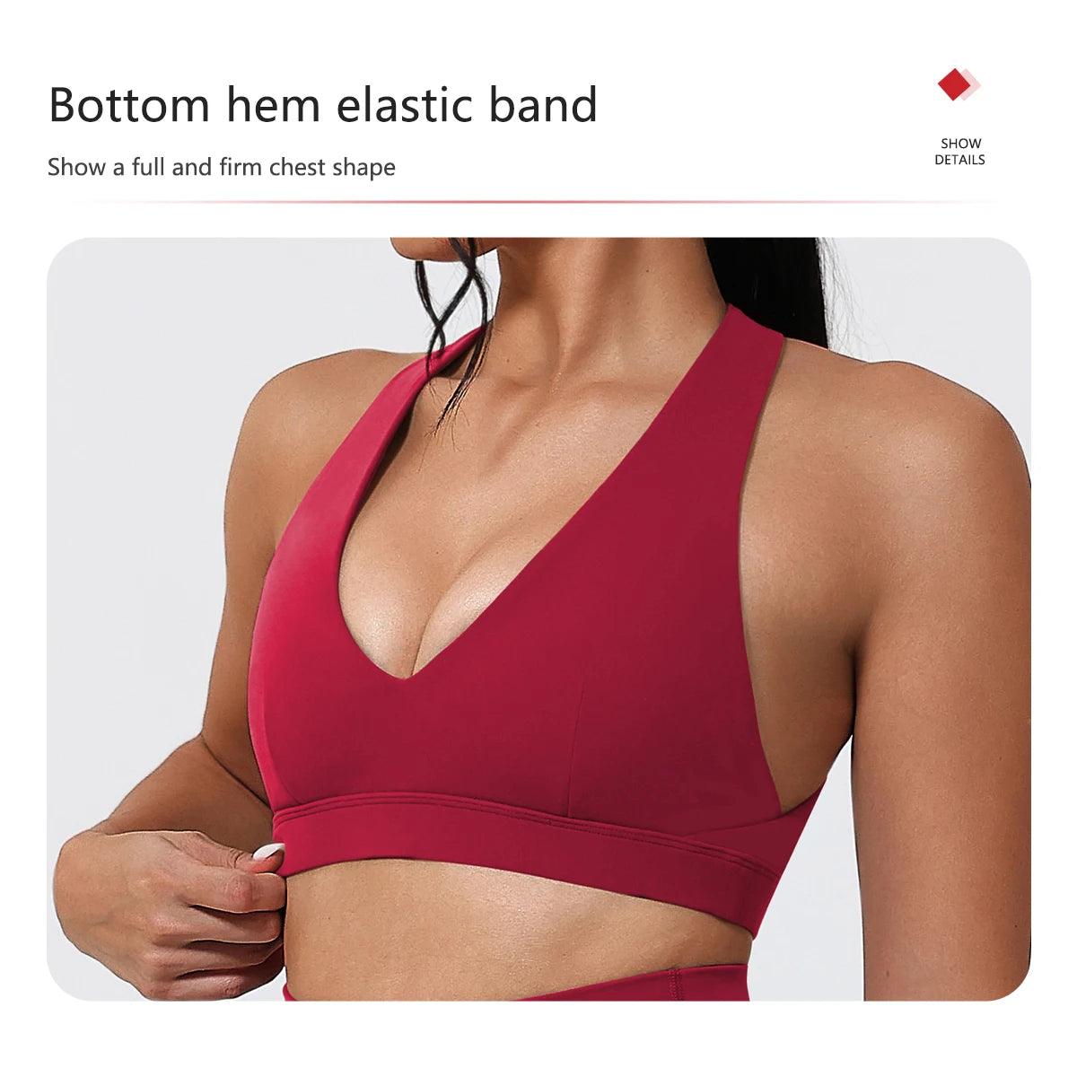 Hearuisavy Women's Sports Bra