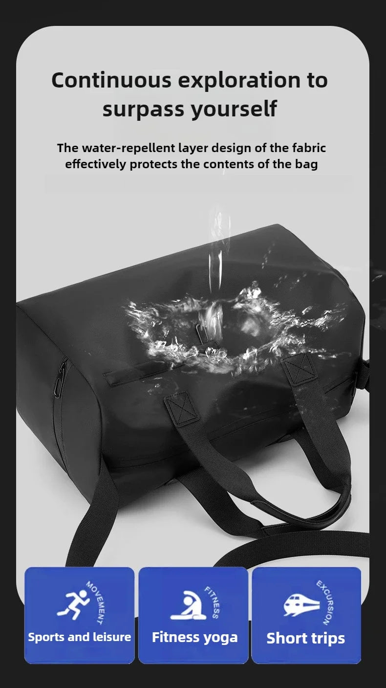 Travel Gym Bags Dry Wet