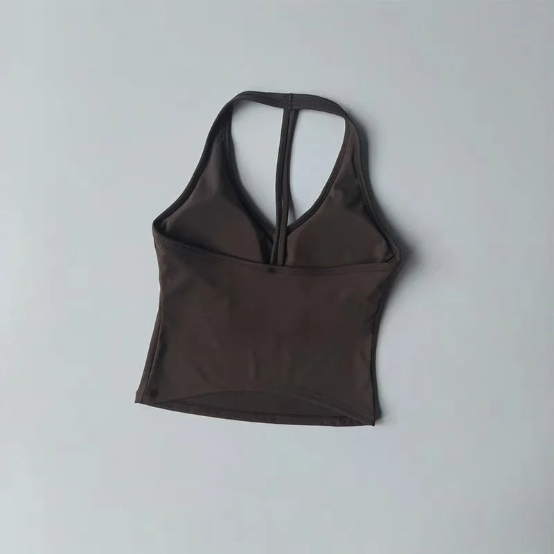 Sexy V-Neck Fitness Bra