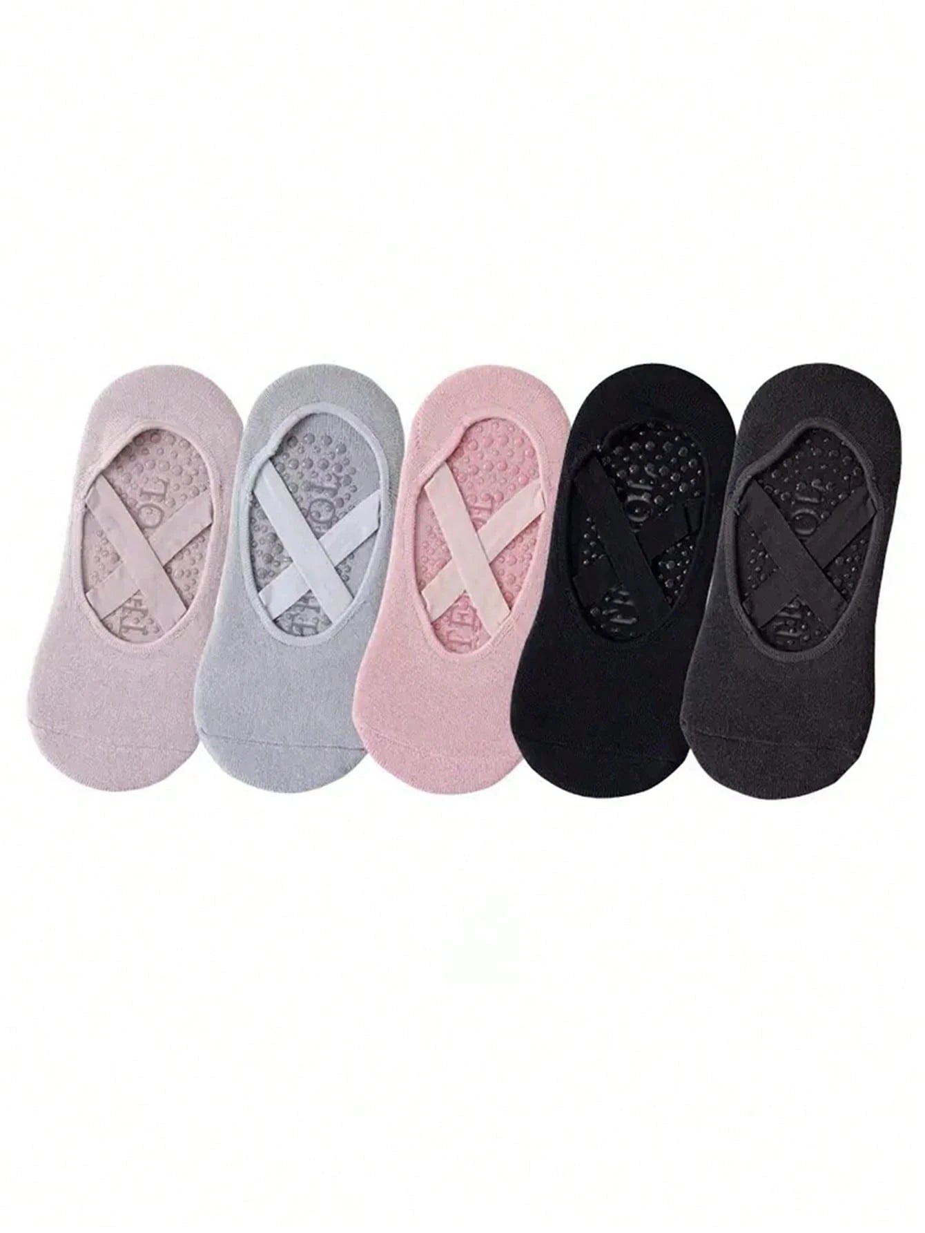1/2/3/4/5 double anti-slip yoga socks