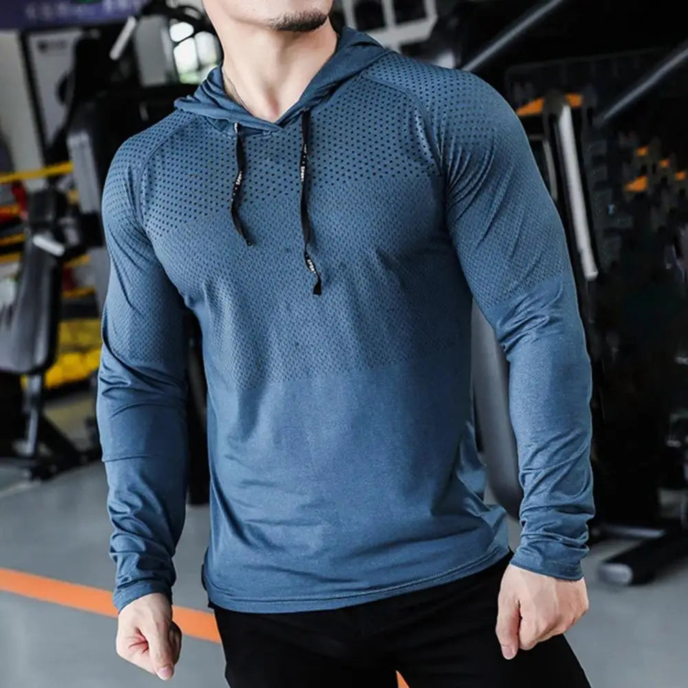 Mens Fitness Sport Hoodie