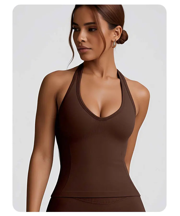 Hanging Neck Tank Top Women