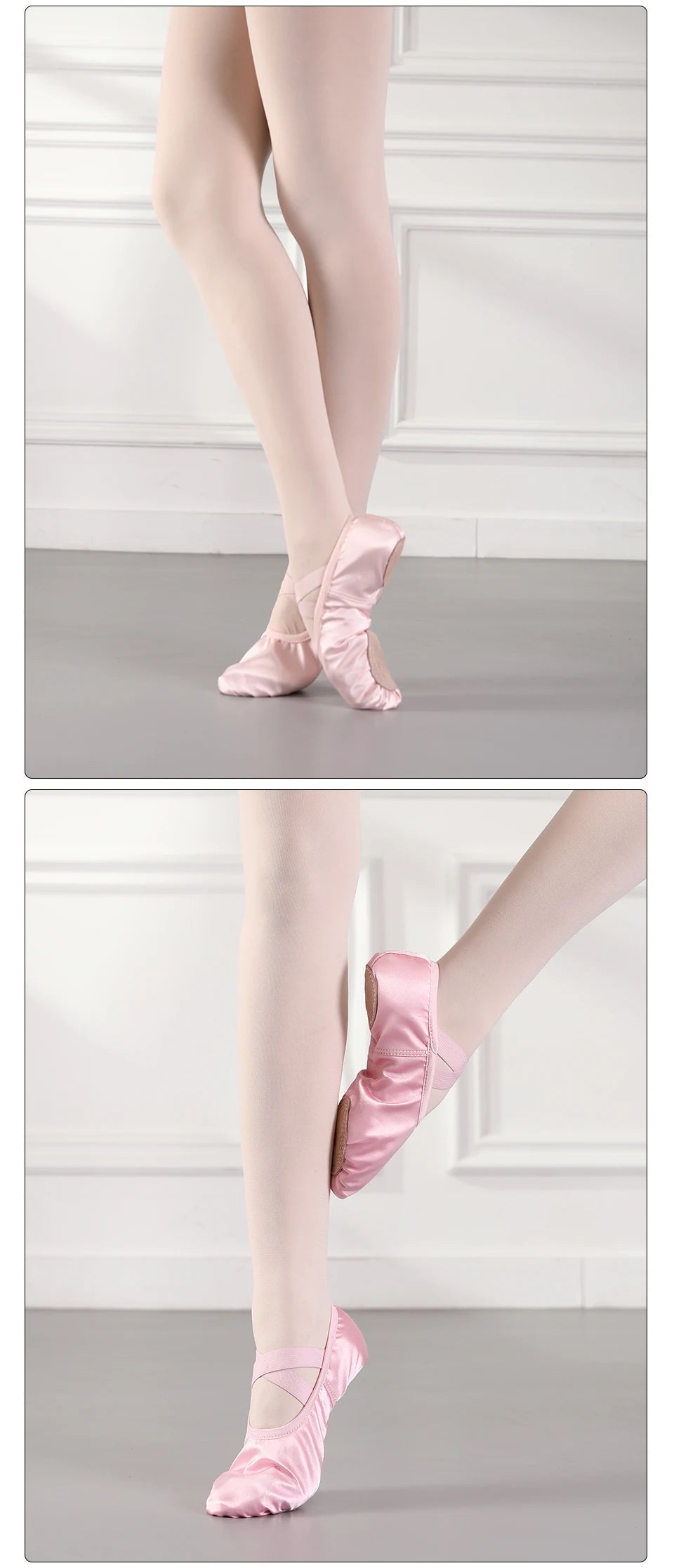 Women/Girls' Ballet Shoes Elastic