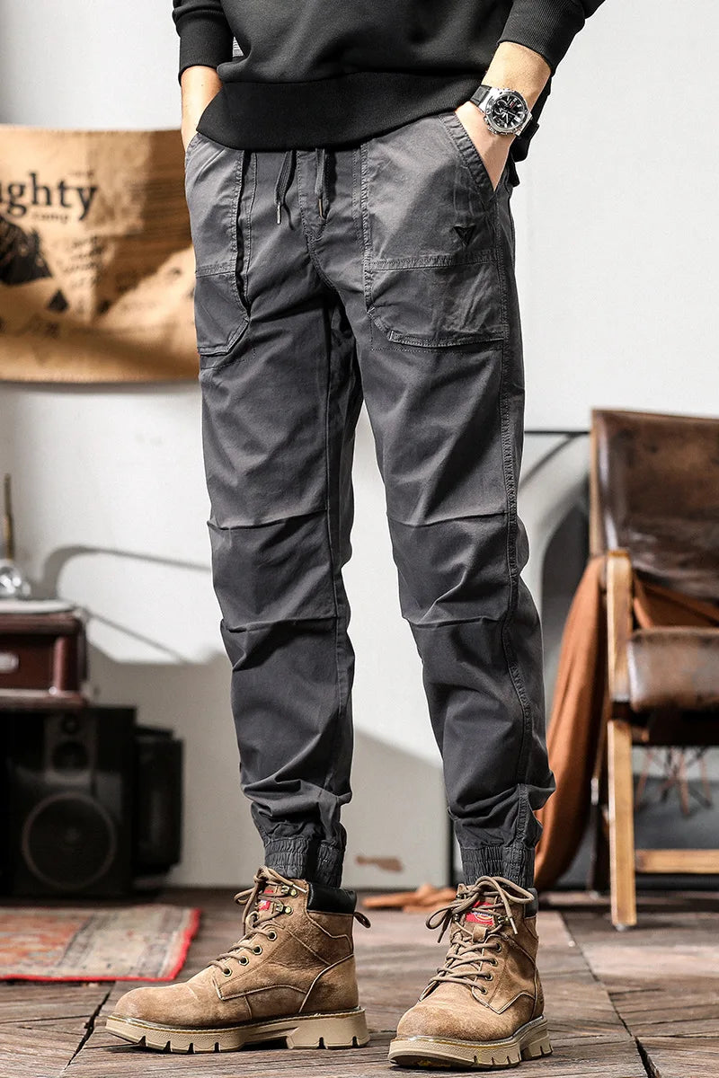 Spring Joggers Cargo Pants Men