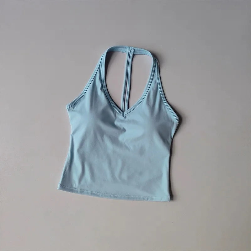 Sexy V-Neck Fitness Bra