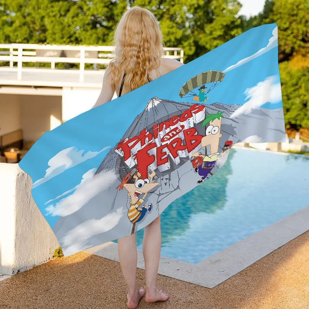 Classic  F-Ferb Beach Towel