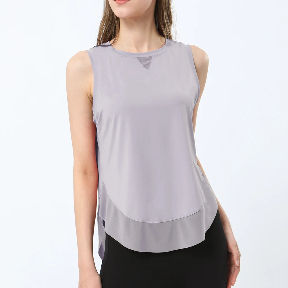 Summer Breathable Mesh Yoga Vest