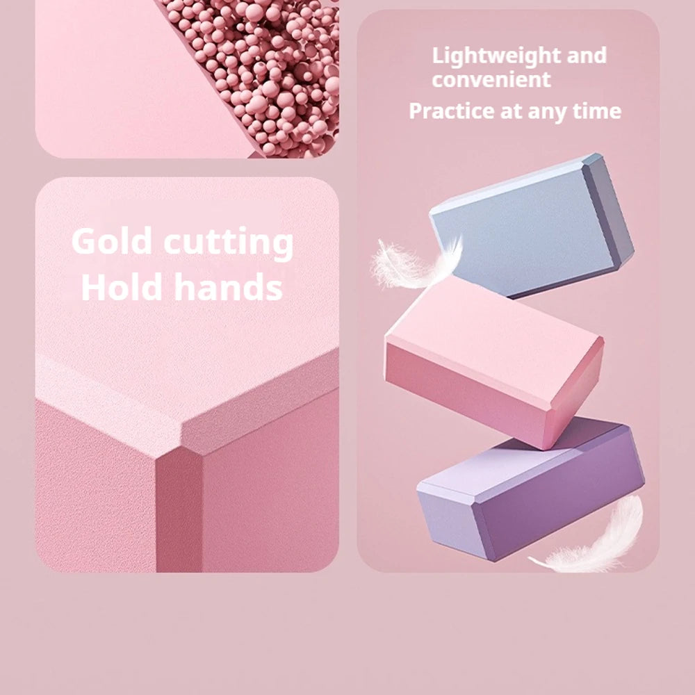 4PCS Yoga Blocks Bolster Pillow