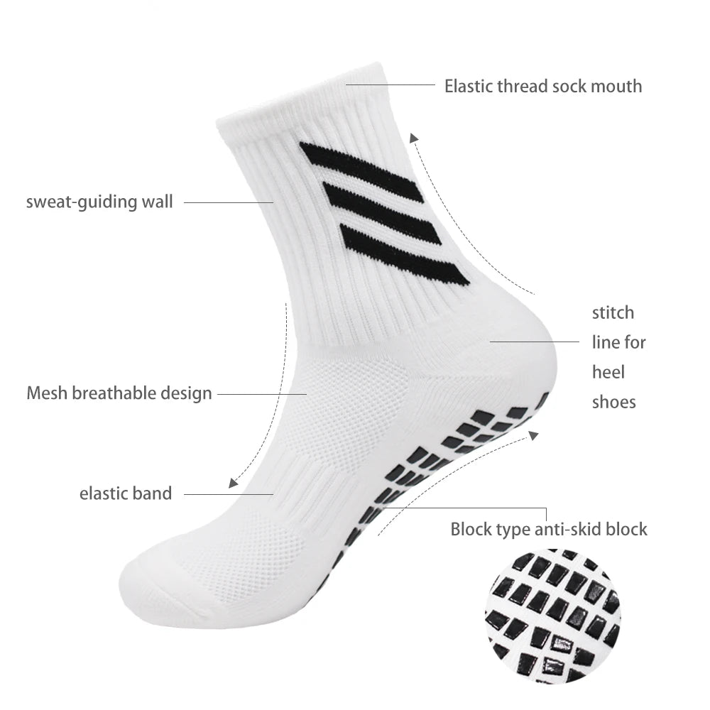 10 Pairs Football Socks Men's