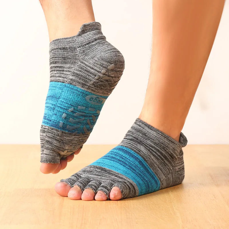 Full Toe Yoga Socks Men