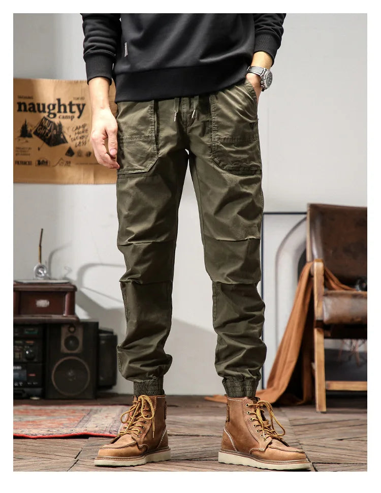 Spring Joggers Cargo Pants Men