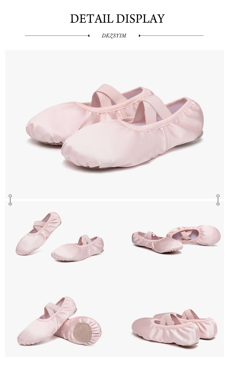 Women/Girls' Ballet Shoes Elastic