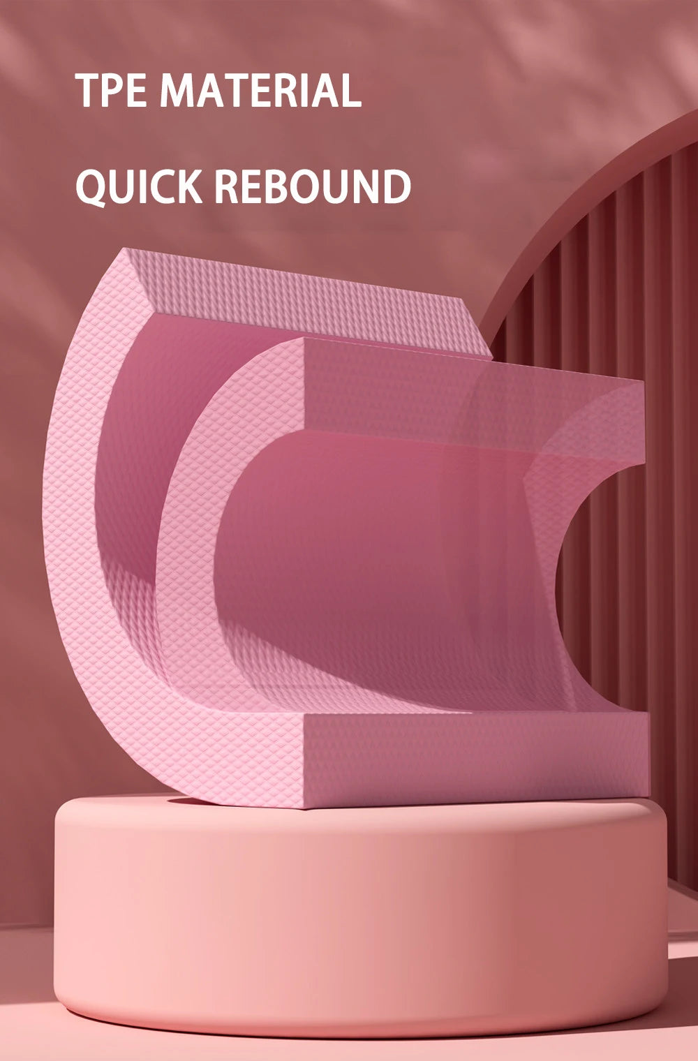 TPE Yoga 6cm Mat Fitness