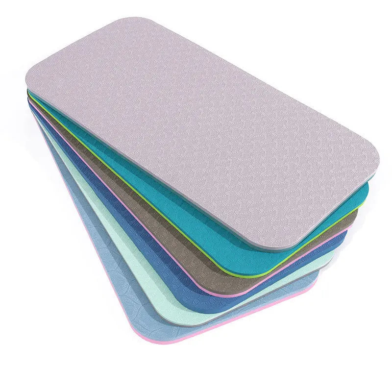 Yoga mat home fitness plate support