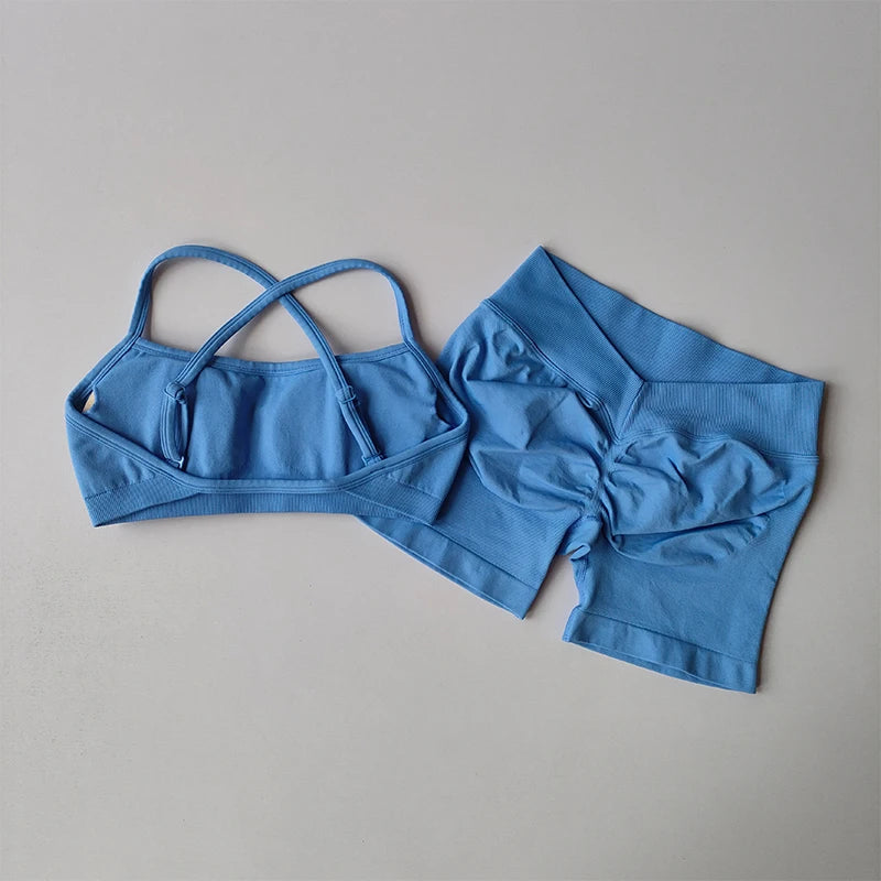 Gathering Shock-proof Back Seamless Bras