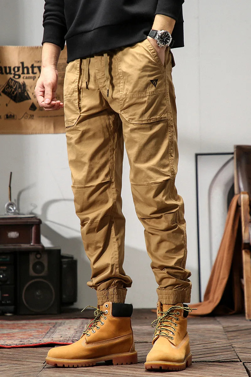 Spring Joggers Cargo Pants Men