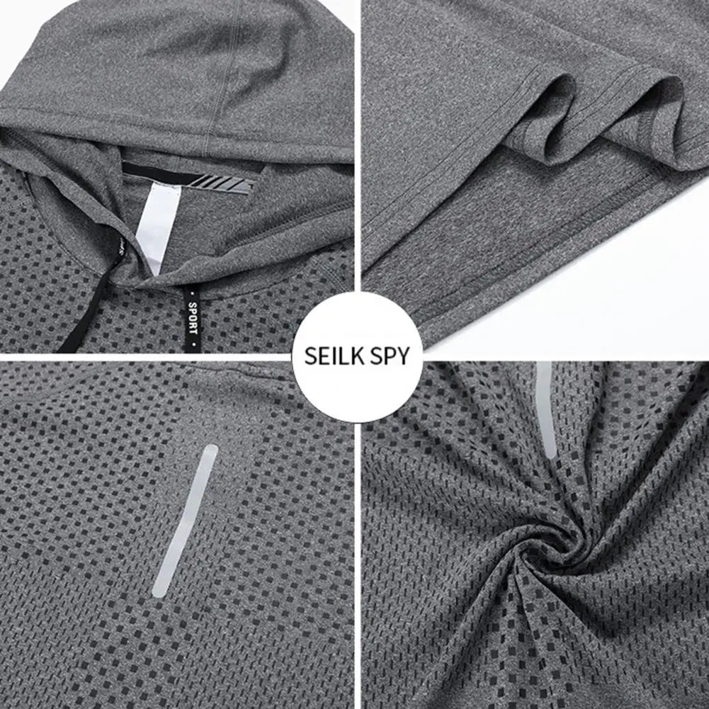 Mens Fitness Sport Hoodie