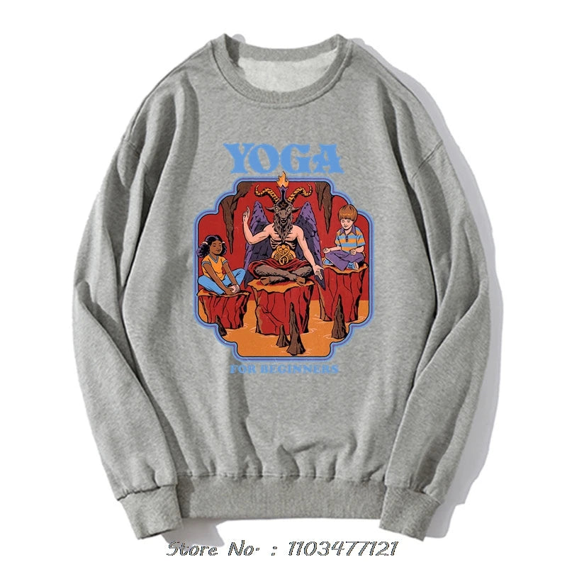 Baphomet Yoga Half Hoodie