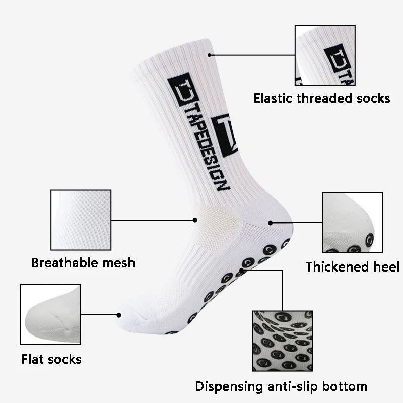 ANTI SLIP Tape design Football Socks