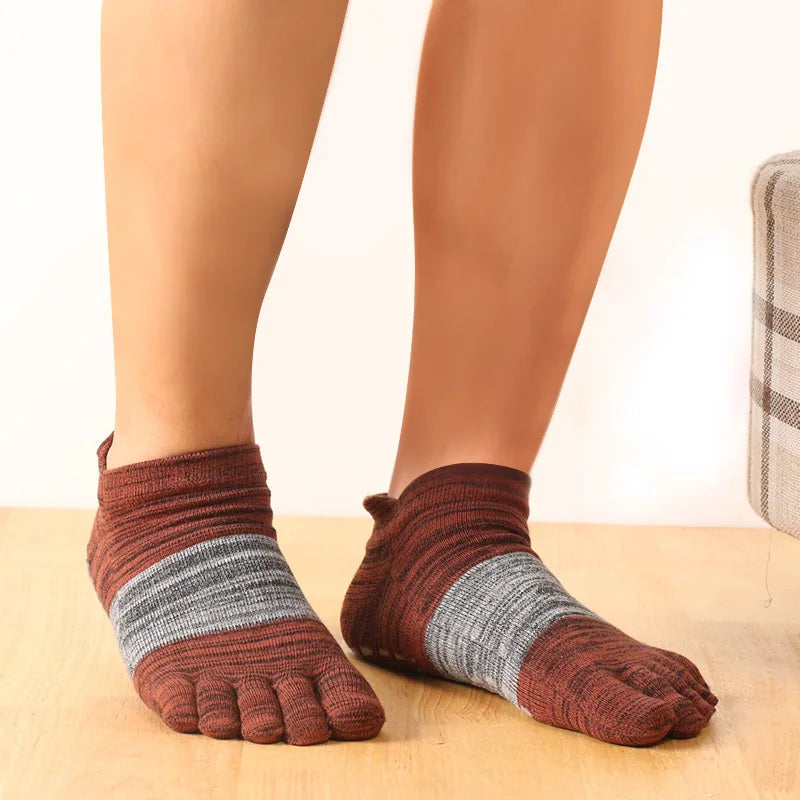Full Toe Yoga Socks Men