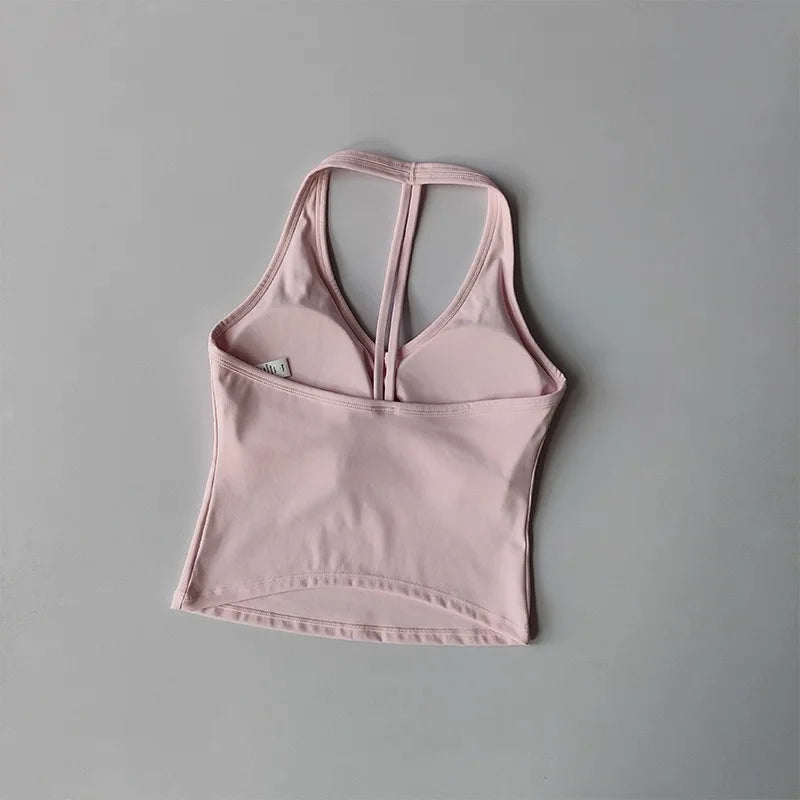 Sexy V-Neck Fitness Bra