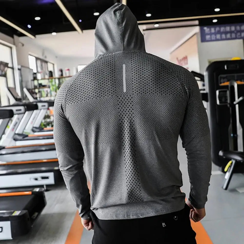 Mens Fitness Sport Hoodie