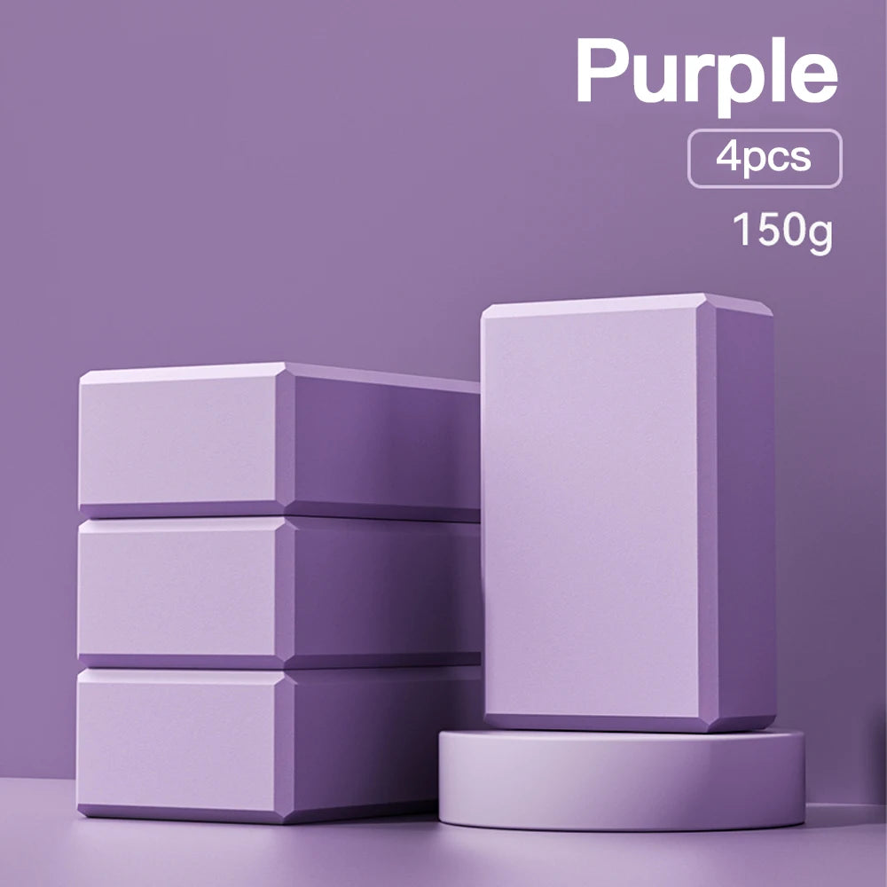 4PCS Yoga Blocks Bolster Pillow