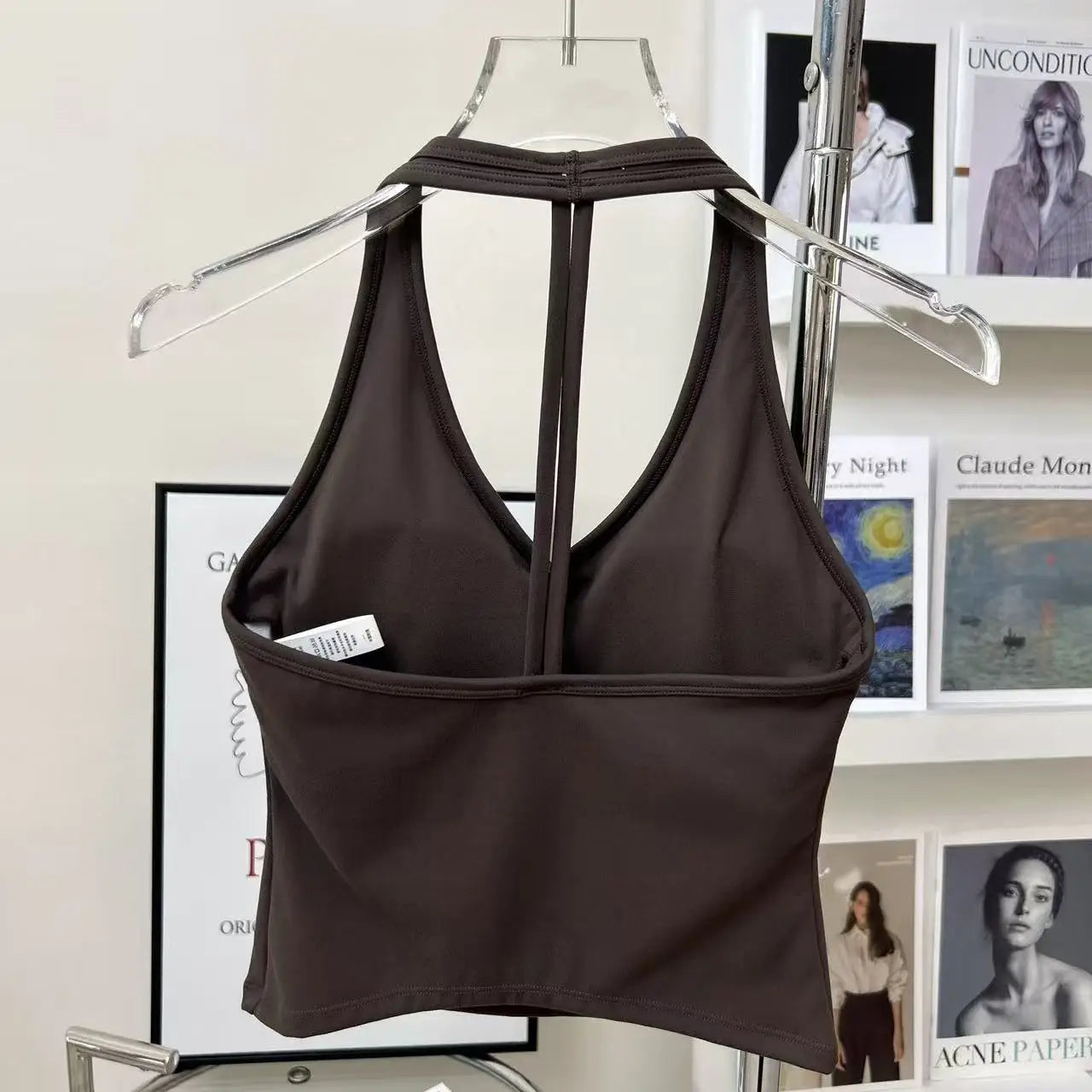 Sexy V-Neck Fitness Bra