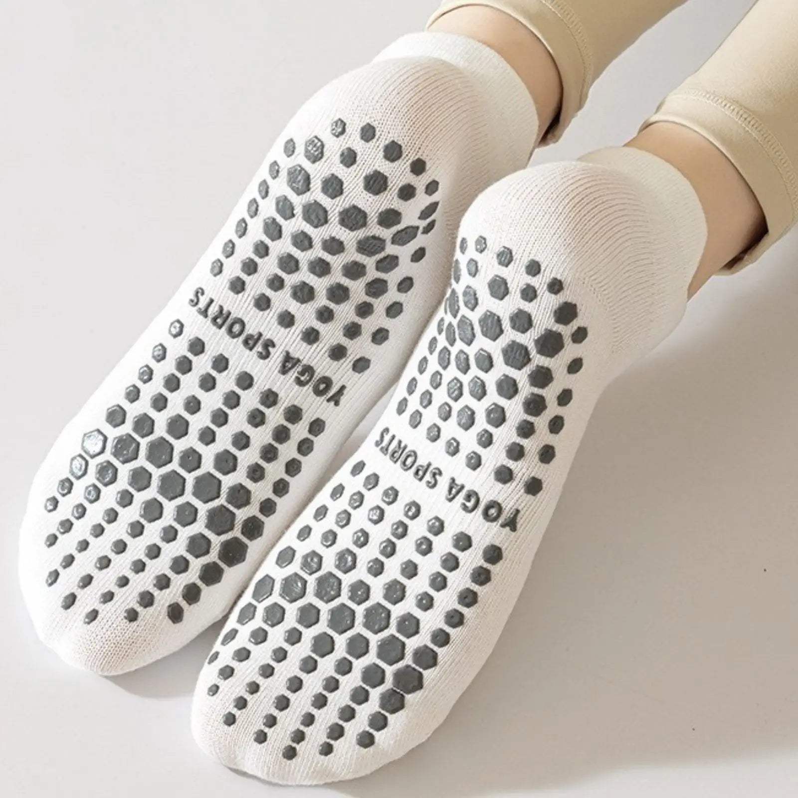 2 Pairs Pilates Yoga Ankle Socks