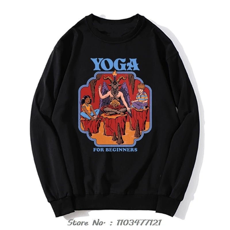 Baphomet Yoga Half Hoodie